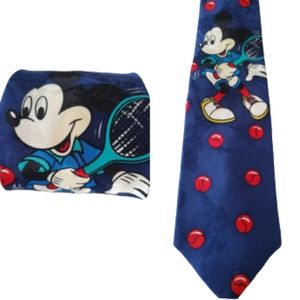 Mickey & Co Tie Rack Made In Italy 100% Silk